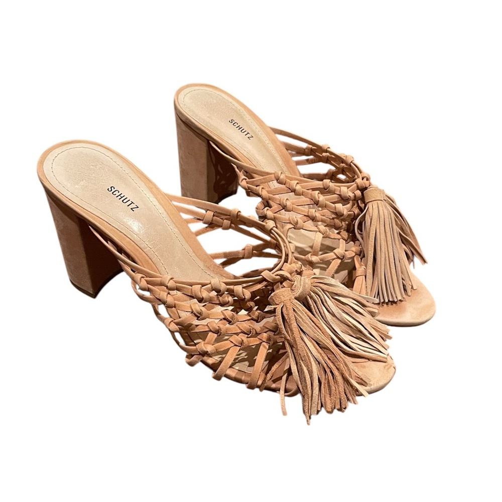 Schutz Emily Tassel Sandals